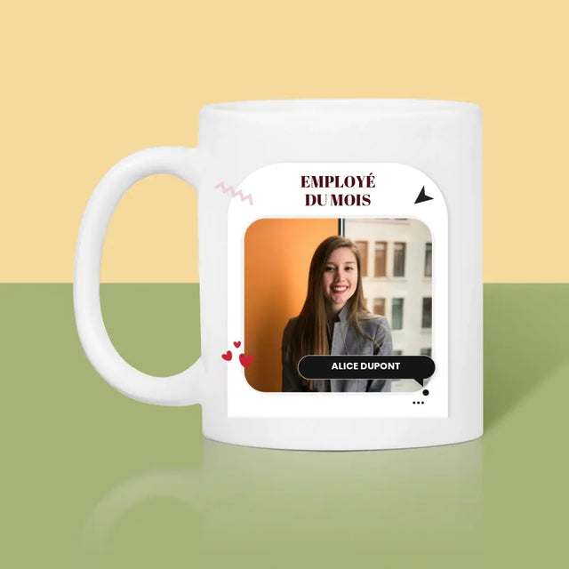 Photo Et Texte: Employé Du Mois - Le Mug