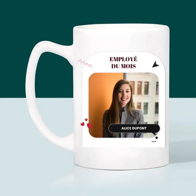 Photo Et Texte: Employé Du Mois - Le Mug