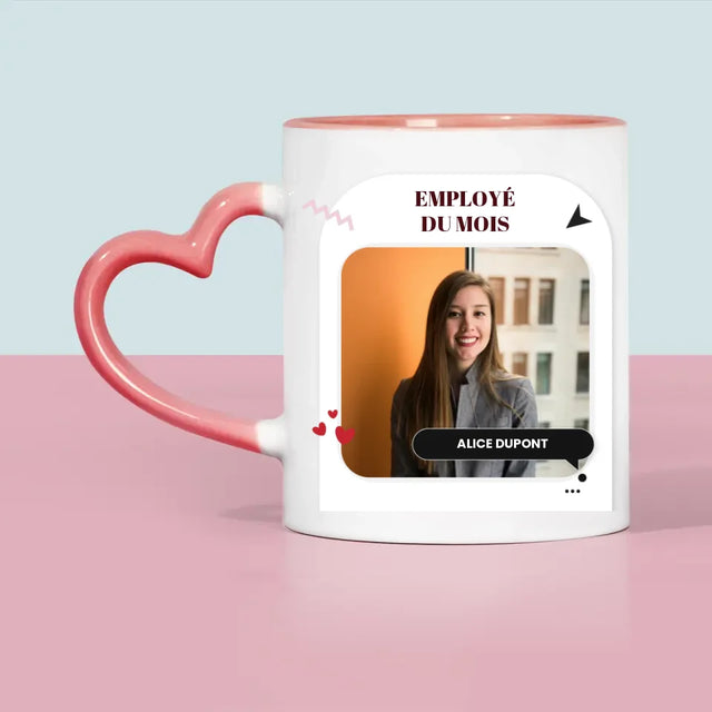 Photo Et Texte: Employé Du Mois - Le Mug