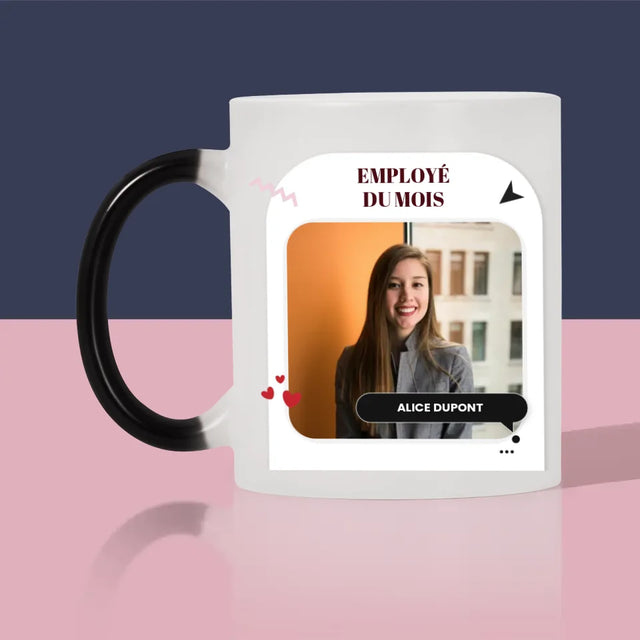 Photo Et Texte: Employé Du Mois - Le Mug