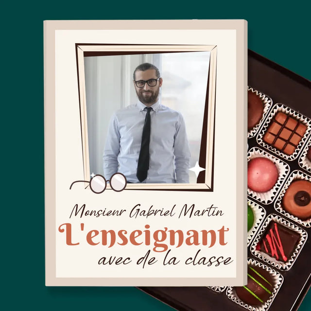 Photo Et Texte: L'Enseignant Avec De La Classe - Pralines
