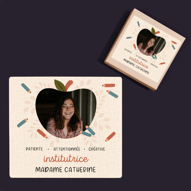 Photo Et Texte: Institutrice - Casse-Têtes