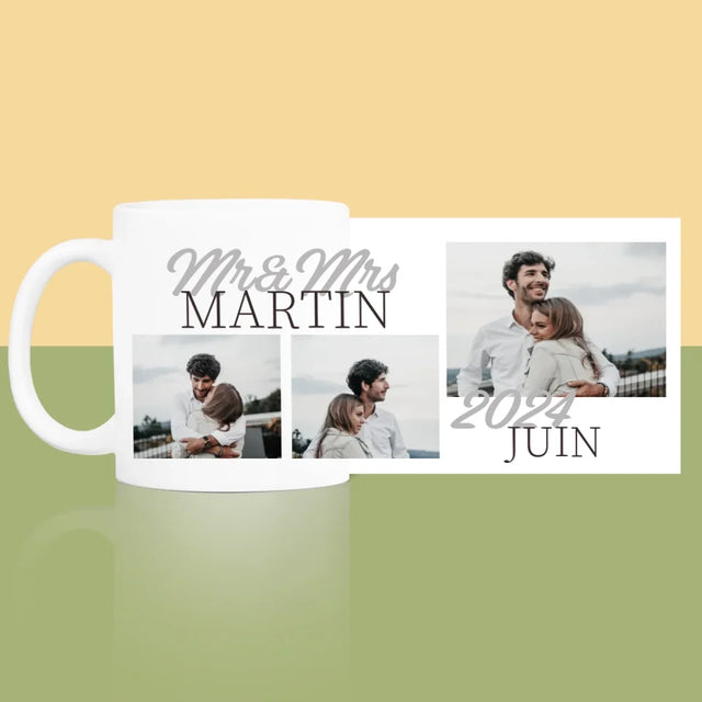 Collage Photo: Mr&Mrs Data - Le Mug