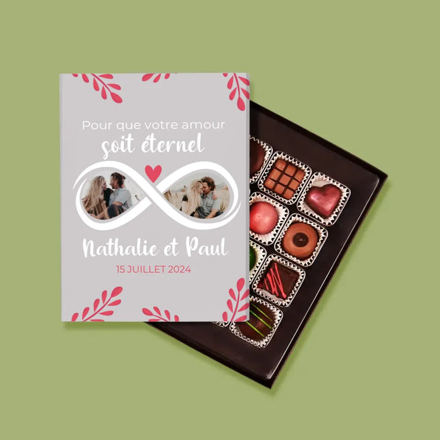 Collage Photo: Pour Que Votre Amour Soit Éternel - Pralines