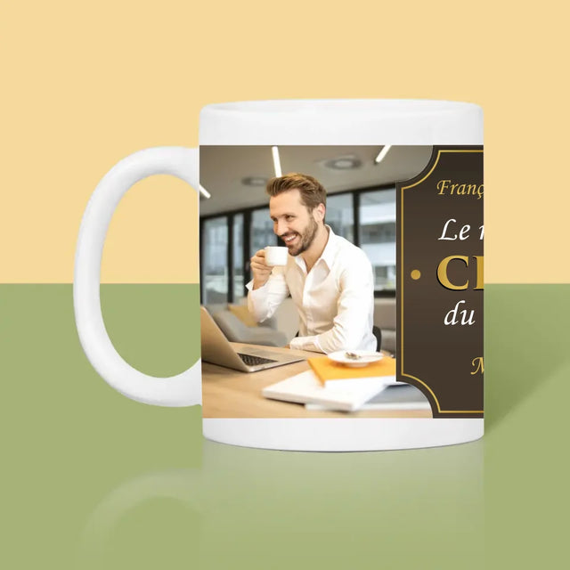 Collage Photo: Le Meilleur Chef Du Monde - Le Mug