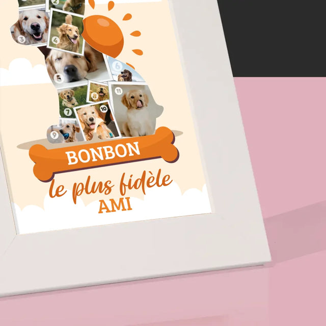 Forme Des Photos: Le Chien - Cadre Photo