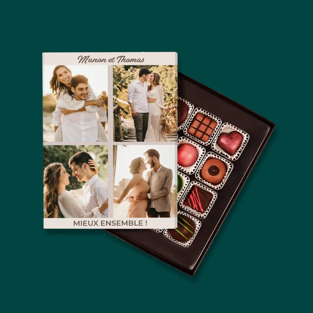 Collage Photo: Le Meilleur Ensemble Collage De Photos - Pralines