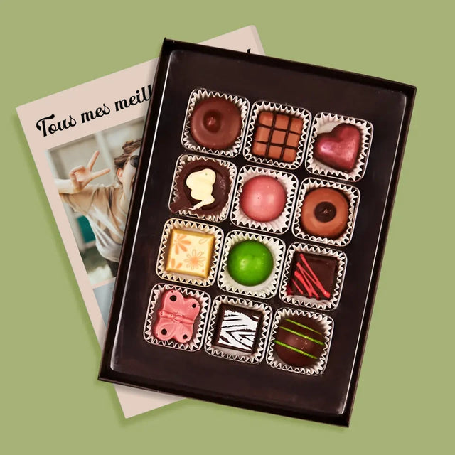 Collage Photo: Collage De Photos D'Anniversaire - Pralines