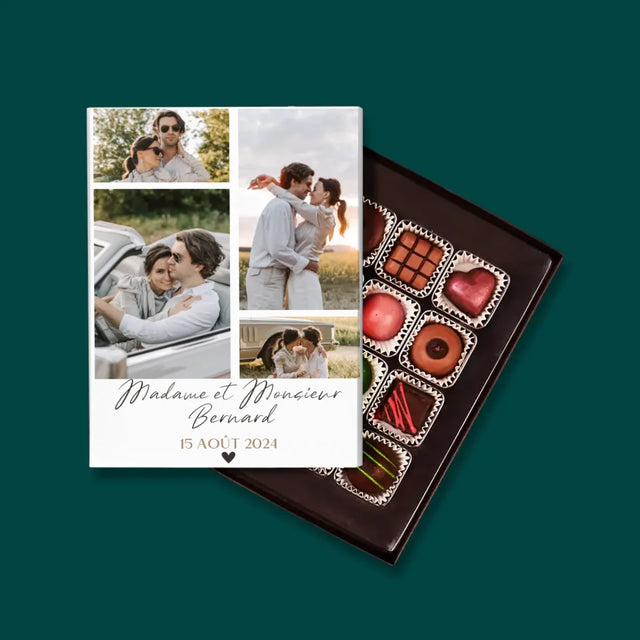 Collage Photo: Madame Et Monsieur - Pralines