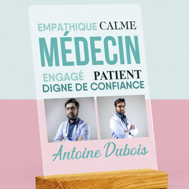 Le Collage Photo: Docteur Caractéristiques - Impression Sur Verre Acrylique