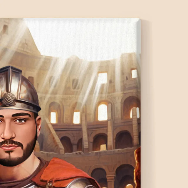 Le portrait royal : Gladiateur - Imprimez avec votre photo 