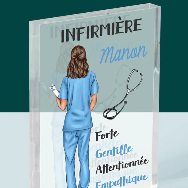 La Création Du Personnage: Caractéristiques D'Une Infirmière - Bloc Acrylique