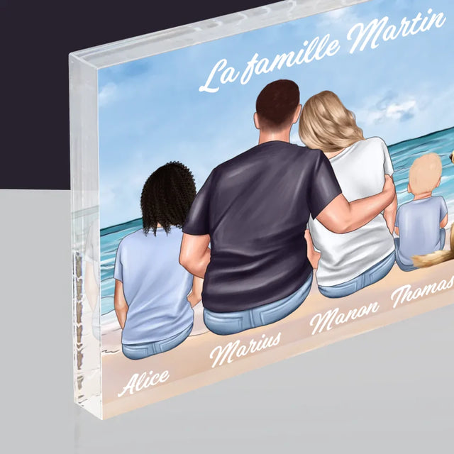 La Création Du Personnage: Portrait De Famille - Bloc Acrylique