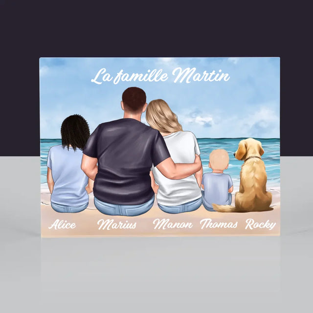 La Création Du Personnage: Portrait De Famille - Bloc Acrylique