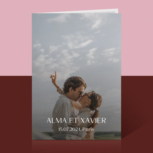 La Carte Des Étoiles: Le Mariage - Carte De Vœux