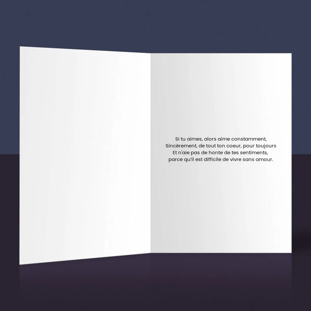 Le Collage Photo: Pour Que Votre Amour Soit Éternel - Carte De Vœux