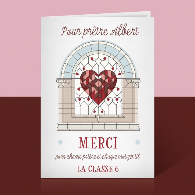 Le Prénom Et Un Texte: Merci Pour Chaque Prière - Carte De Vœux