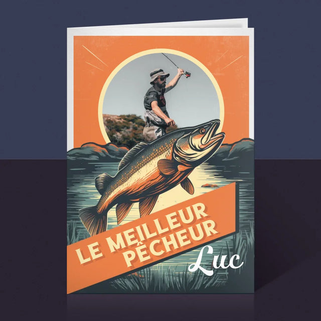 La Photo Et Un Texte: Le Meilleur Pêcheur - Carte De Vœux