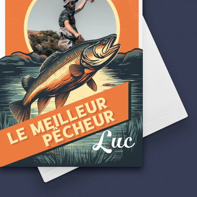 La Photo Et Un Texte: Le Meilleur Pêcheur - Carte De Vœux