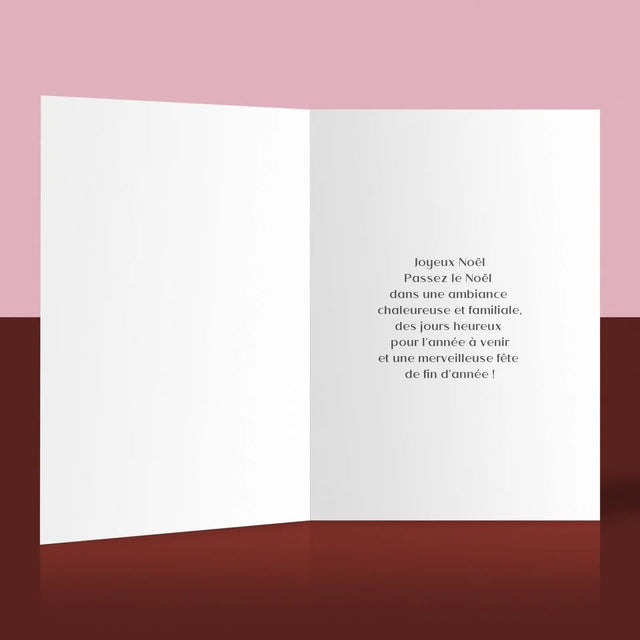 Le Collage Photo : Sapin, Boules - Carte De Vœux