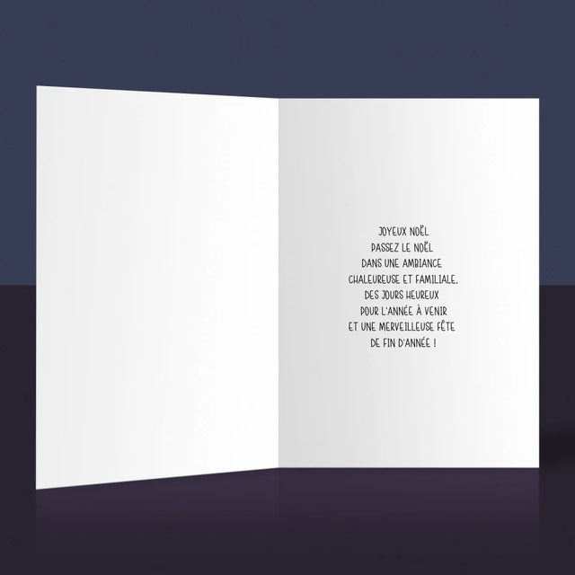 Le Collage Photo : Noël Magique Sapin - Carte De Vœux