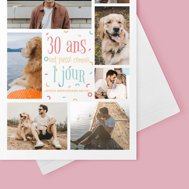 La Photo Et Un Texte : La Meilleure Fille De Dix-Huit Ans - Carte De Vœux