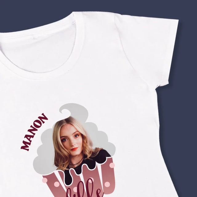 La Photo Et Un Texte: Une Fille Douce - T-Shirt Pour Femmes