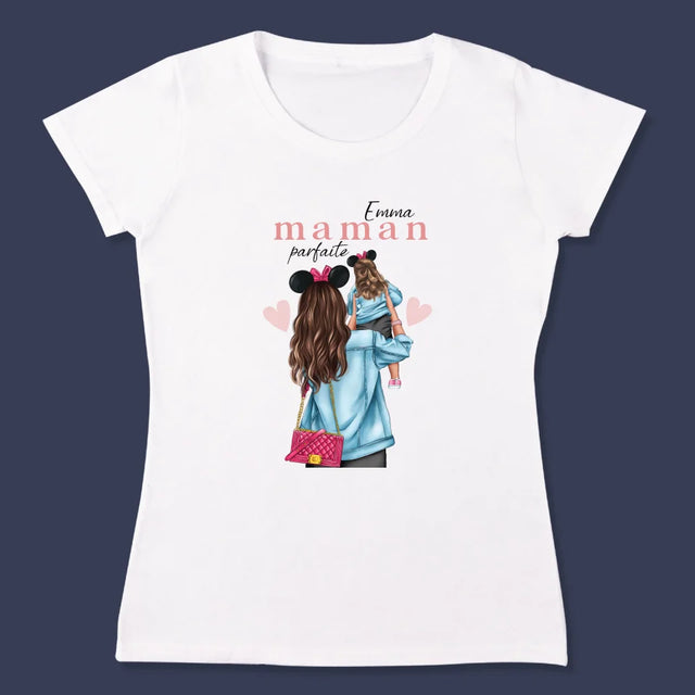 La Création Du Personnage: Maman Parfaite - T-Shirt Pour Femmes