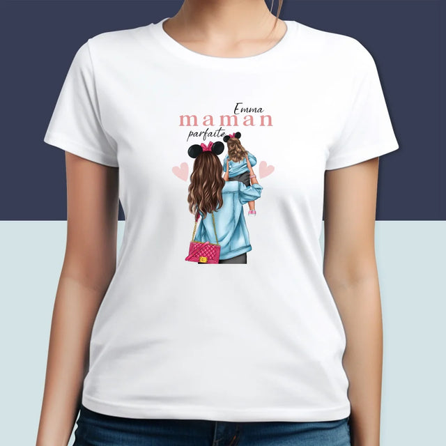 La Création Du Personnage: Maman Parfaite - T-Shirt Pour Femmes