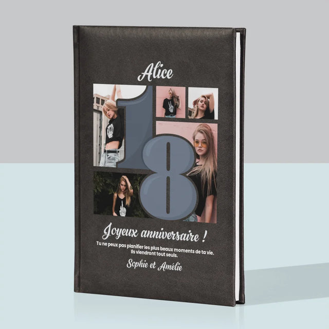 Le Collage Photo: 18 Plus Beaux Moments - Cahier De Notes