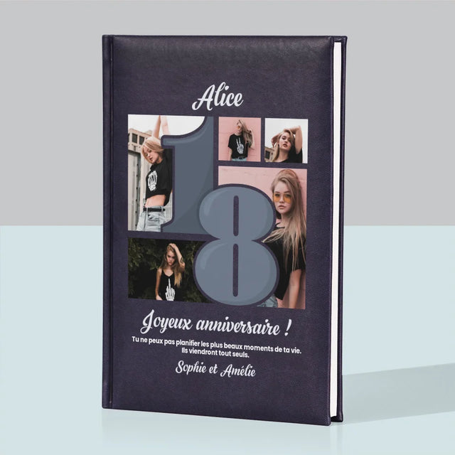 Le Collage Photo: 18 Plus Beaux Moments - Cahier De Notes