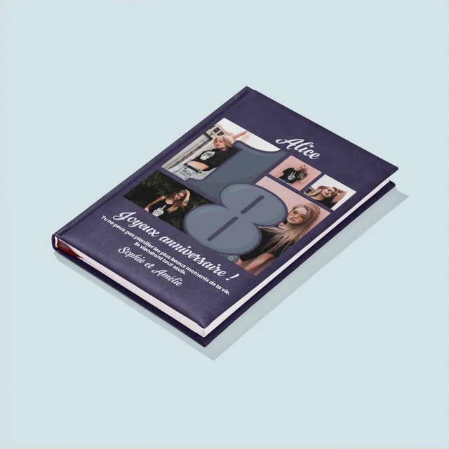 Le Collage Photo: 18 Plus Beaux Moments - Cahier De Notes