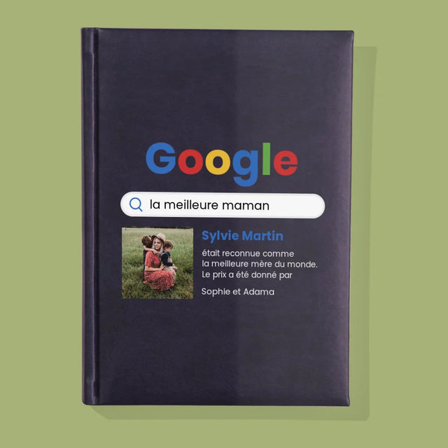 La Photo Et Un Texte: Meilleure Maman, Le Résultat Google - Cahier De Notes 