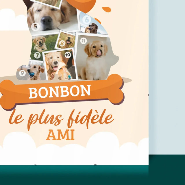 Forme Des Photos: Le Chien - Affiche