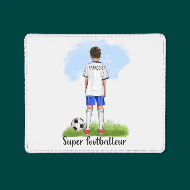 La Création Du Personnage: Super Footballeur - Tapis De Souris