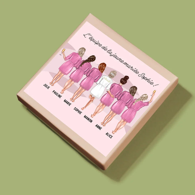 La Création Du Personnage: L'Équipe De La Jeune Mariée  - Casse-Têtes