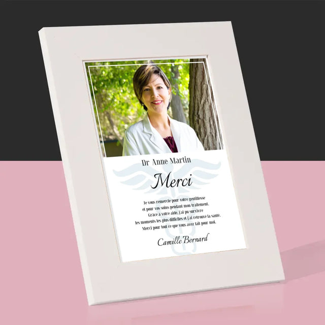 La Photo Et Un Texte: Docteur Merci - Cadre Photo