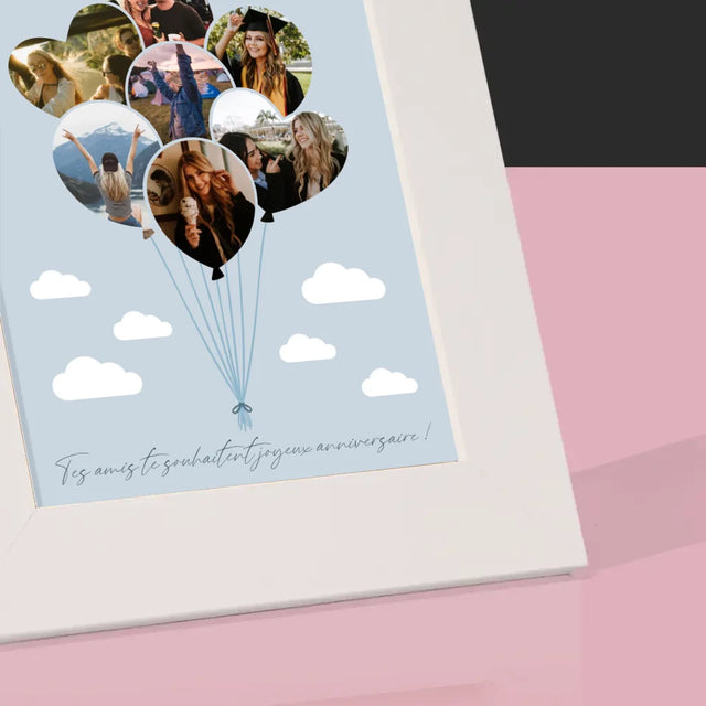 Forme Des Photos: Trente Ans Ballons - Cadre Photo