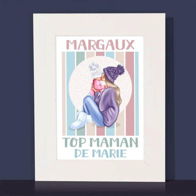 La Création Du Personnage: Top Maman - Cadre Photo