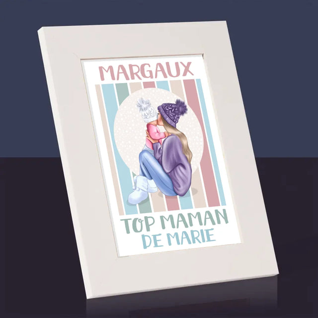La Création Du Personnage: Top Maman - Cadre Photo