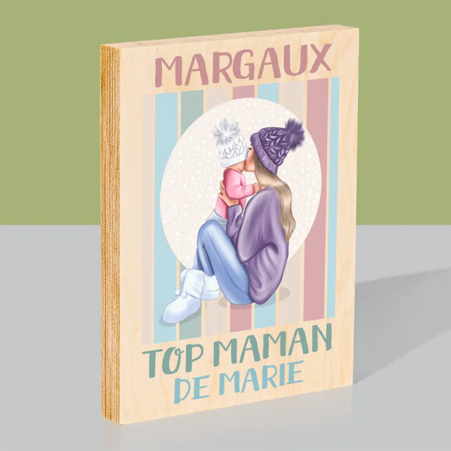 La Création Du Personnage: Top Maman - Impression Sur Bois