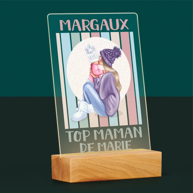 La Création Du Personnage: Top Maman - Impression Sur Verre Acrylique