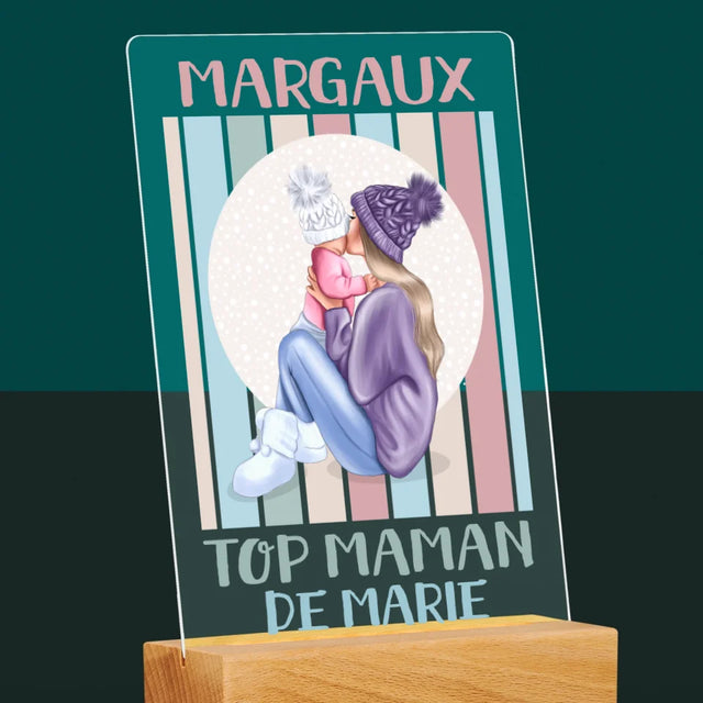 La Création Du Personnage: Top Maman - Impression Sur Verre Acrylique