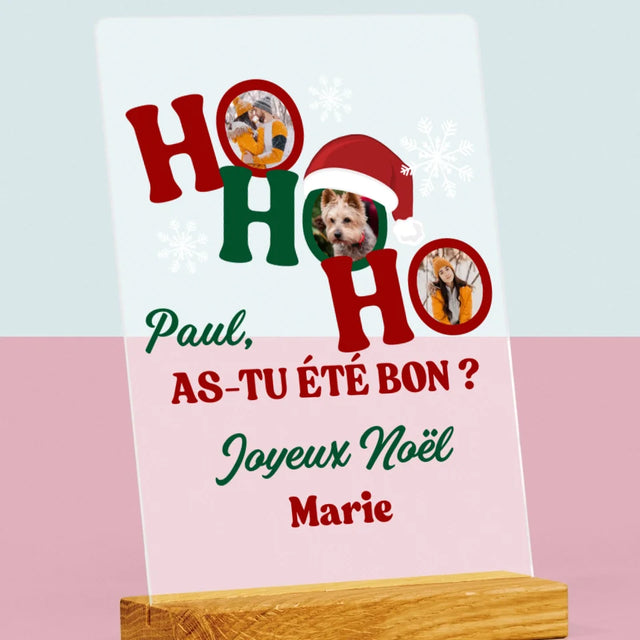 Le Collage Photo: Ho Ho Ho - Impression Sur Verre Acrylique