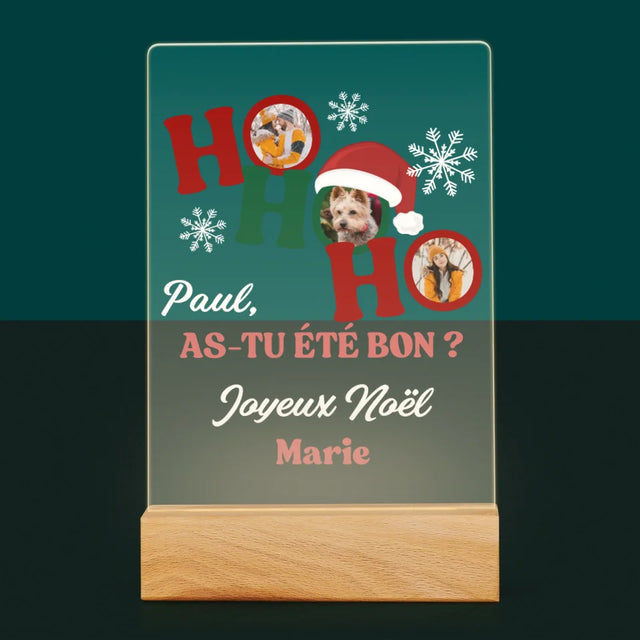 Le Collage Photo: Ho Ho Ho - Impression Sur Verre Acrylique