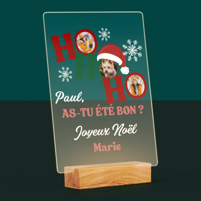 Le Collage Photo: Ho Ho Ho - Impression Sur Verre Acrylique