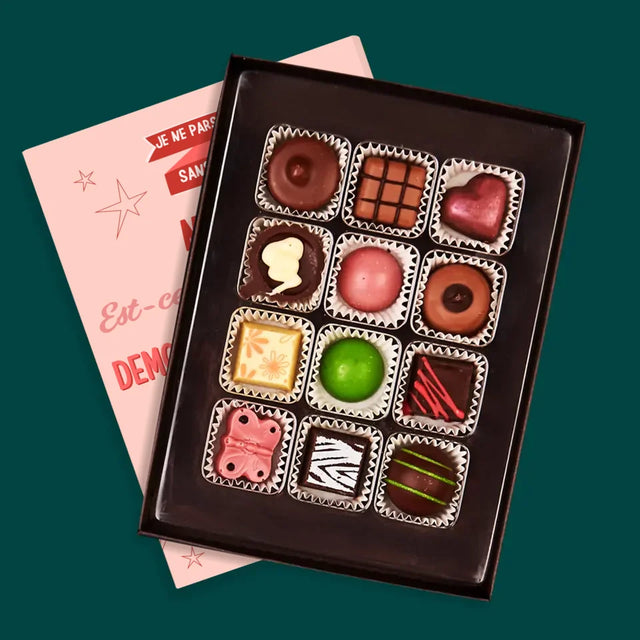 Le Prénom Et Un Texte: Je Ne Pars Pas Sans Toi - Pralines