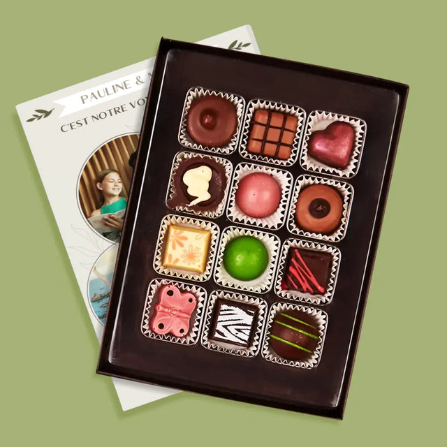 Le Collage Photo: C'Est Notre Voyage Ensemble - Pralines