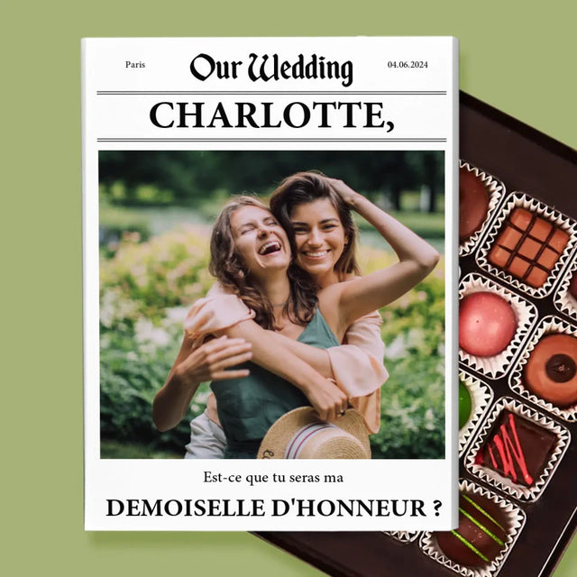 La Photo Et Un Texte: Our Wedding Demoiselle D'Honneur - Pralines