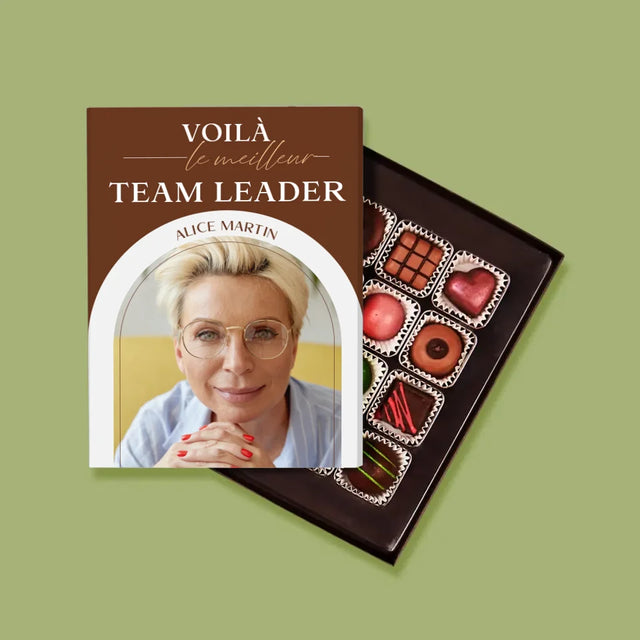 La Photo Et Un Texte: Le Meilleur Team Leader - Pralines